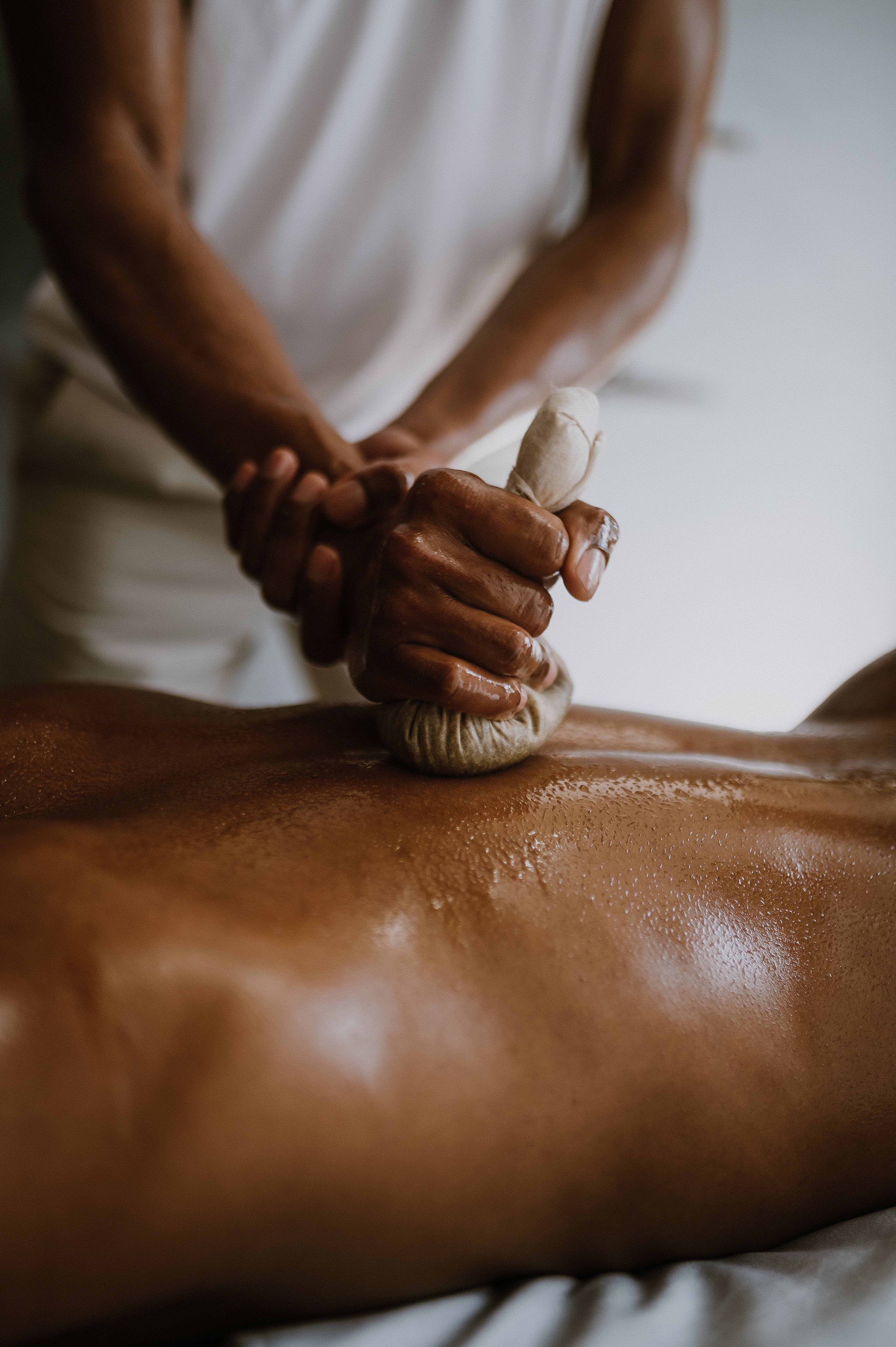 Spa aromatherapy treatment representing the WhatsApp booking conversation
