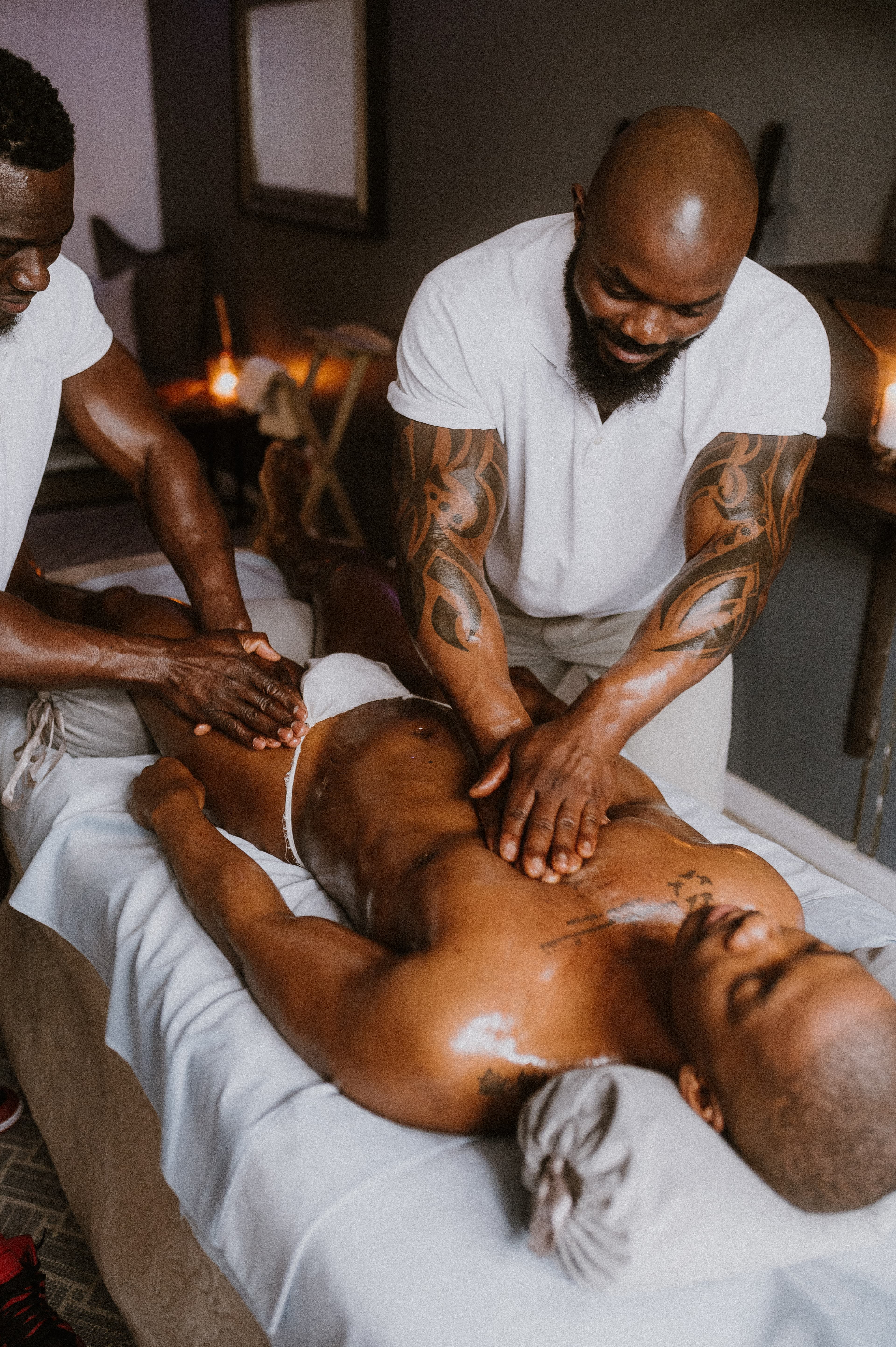 Spa guest experiencing a premium booking journey